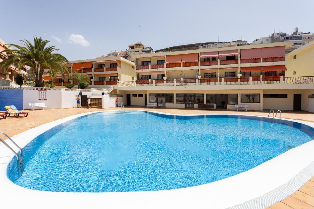 Frontline Playa Las Vistas With Pool, Parking, Sea Los Cristianos  Exteriör bild