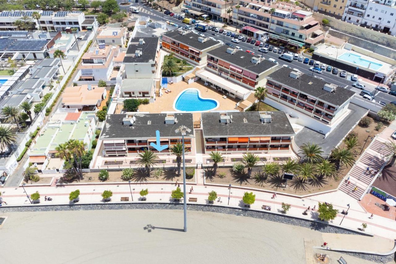 Frontline Playa Las Vistas With Pool, Parking, Sea Los Cristianos  Exteriör bild