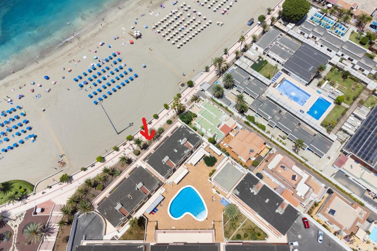 Frontline Playa Las Vistas With Pool, Parking, Sea Los Cristianos  Exteriör bild