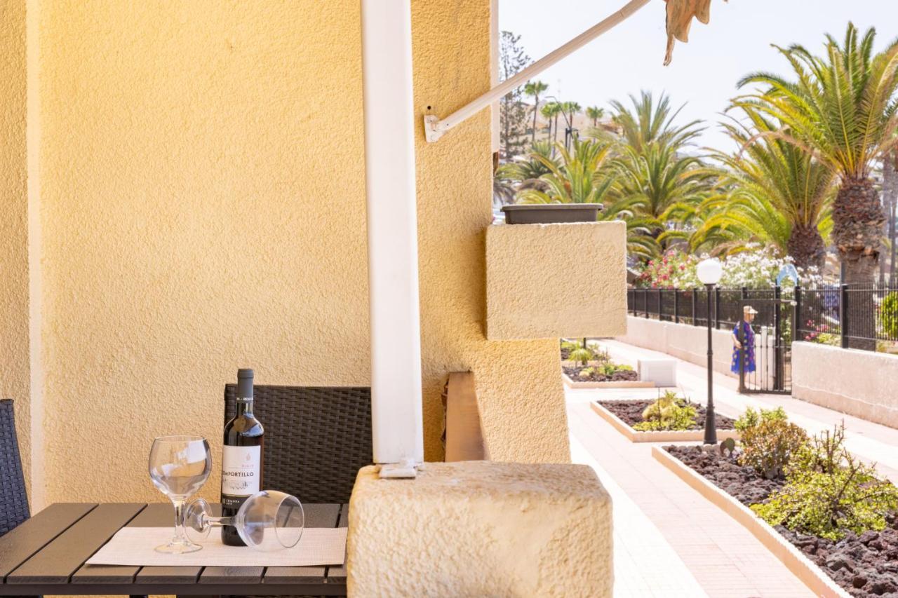 Frontline Playa Las Vistas With Pool, Parking, Sea Los Cristianos  Exteriör bild