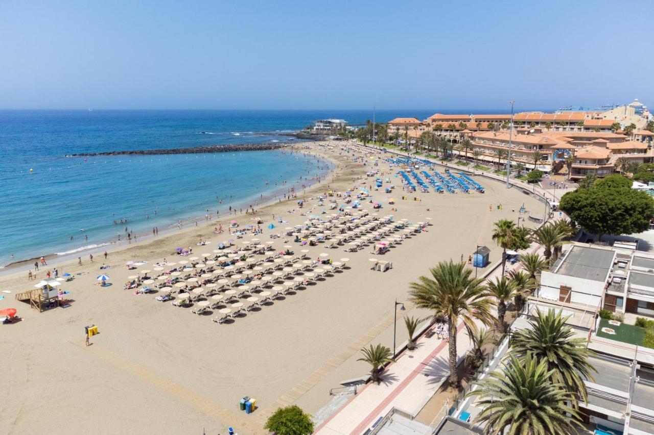 Frontline Playa Las Vistas With Pool, Parking, Sea Los Cristianos  Exteriör bild