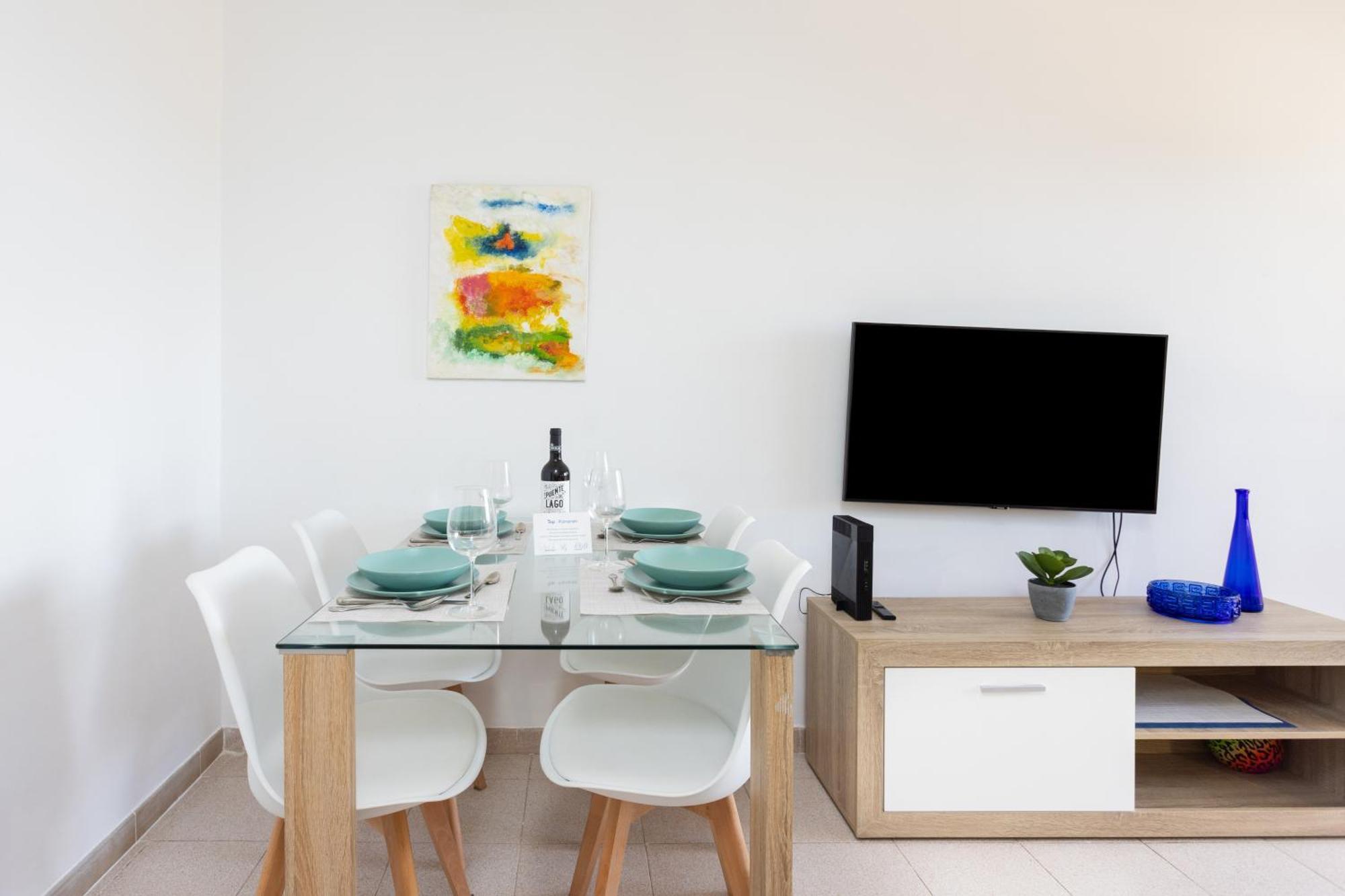 Frontline Playa Las Vistas With Pool, Parking, Sea Los Cristianos  Exteriör bild