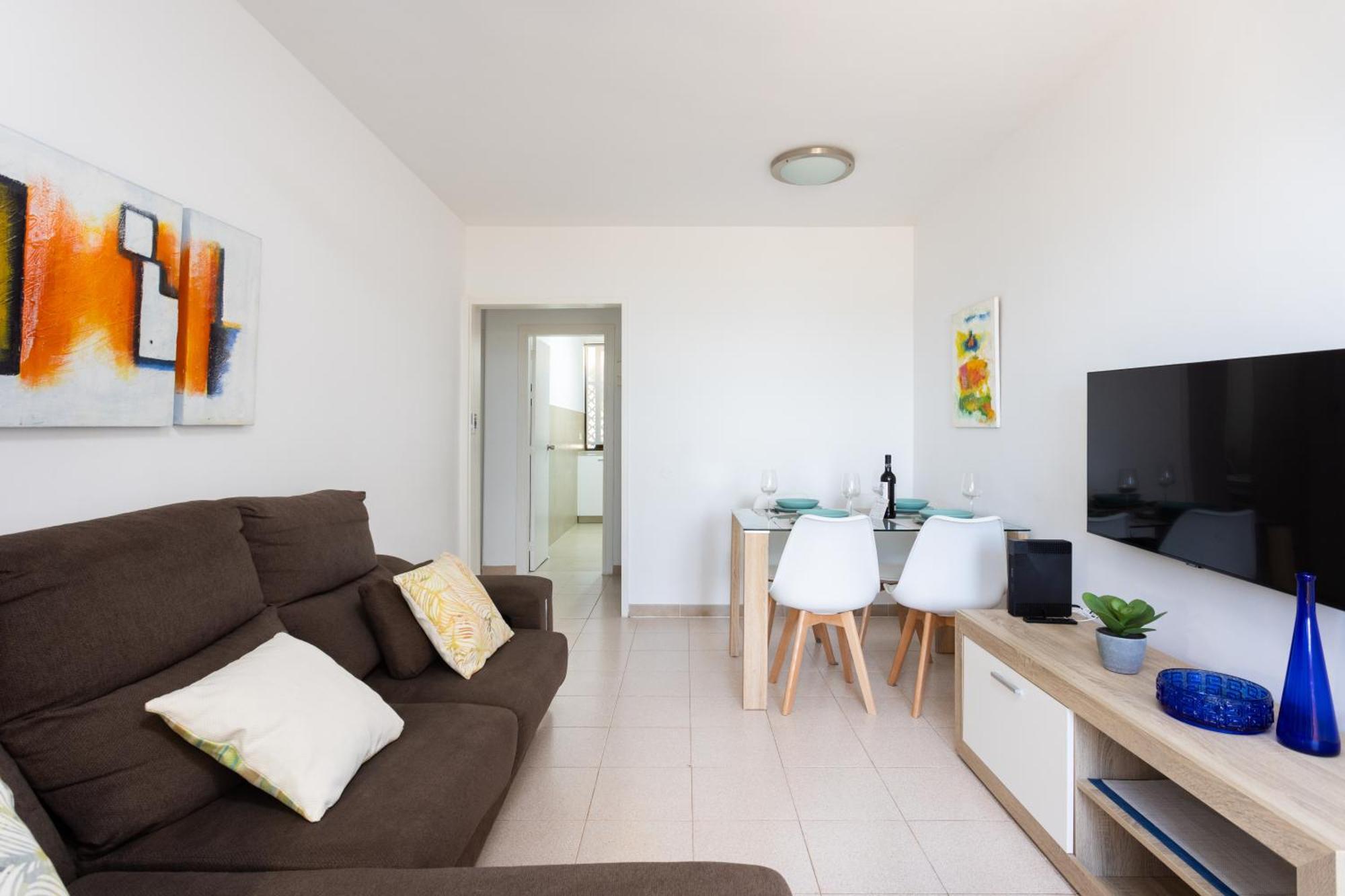 Frontline Playa Las Vistas With Pool, Parking, Sea Los Cristianos  Exteriör bild
