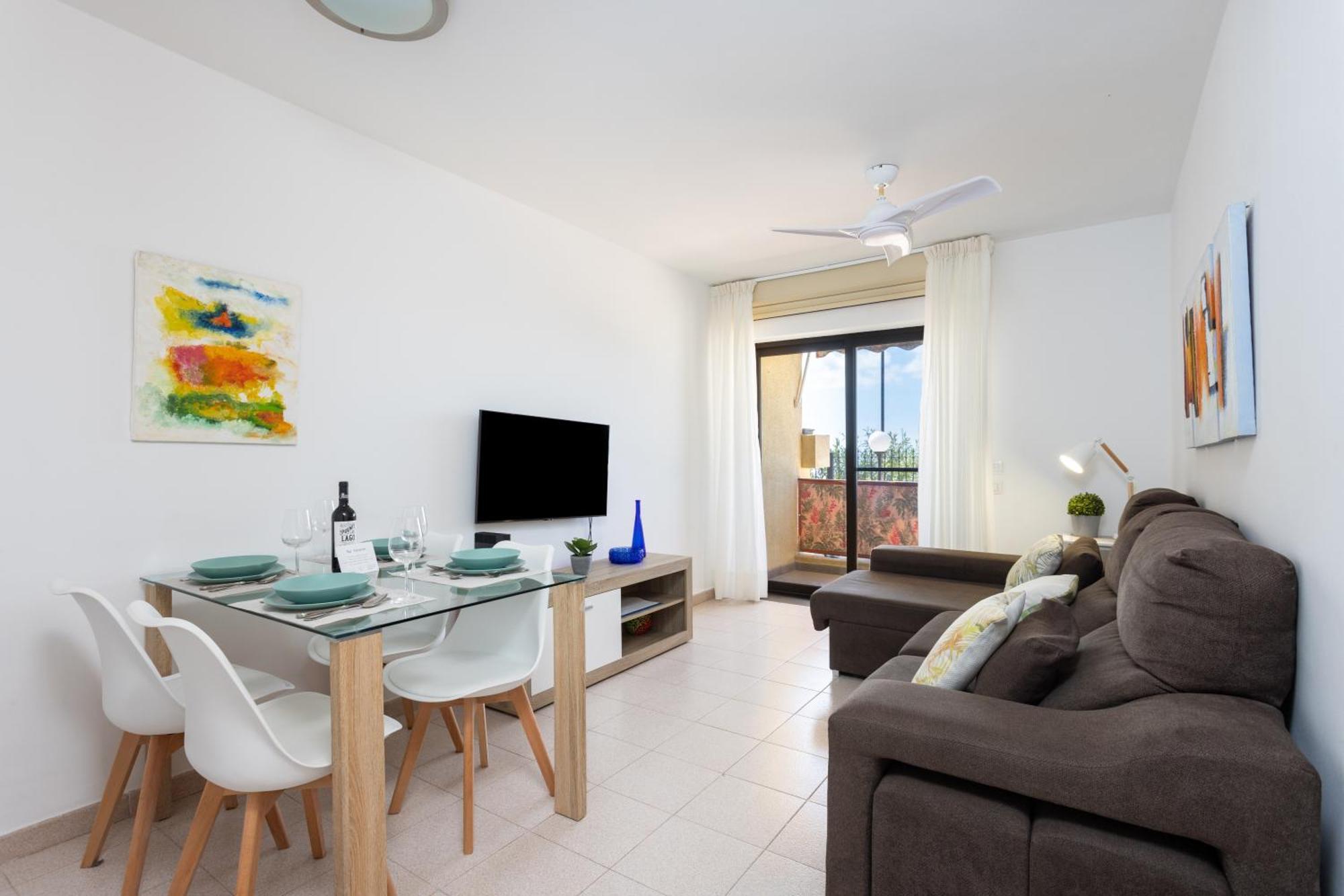 Frontline Playa Las Vistas With Pool, Parking, Sea Los Cristianos  Exteriör bild