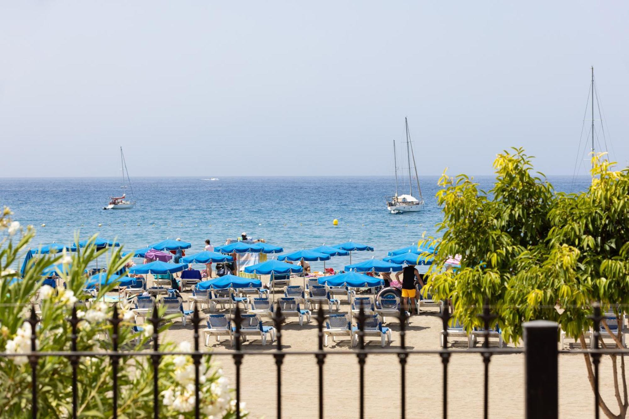 Frontline Playa Las Vistas With Pool, Parking, Sea Los Cristianos  Exteriör bild